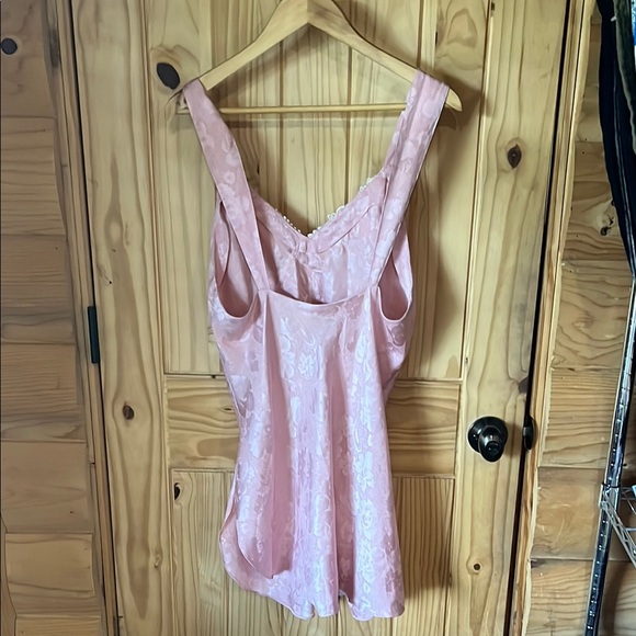 Victoria's Secret Gold Label Blush Satin Lingerie Slip Dress - Picture 5 of 5